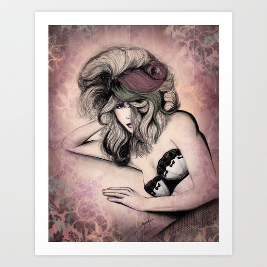 Haute Mess Series Art Print