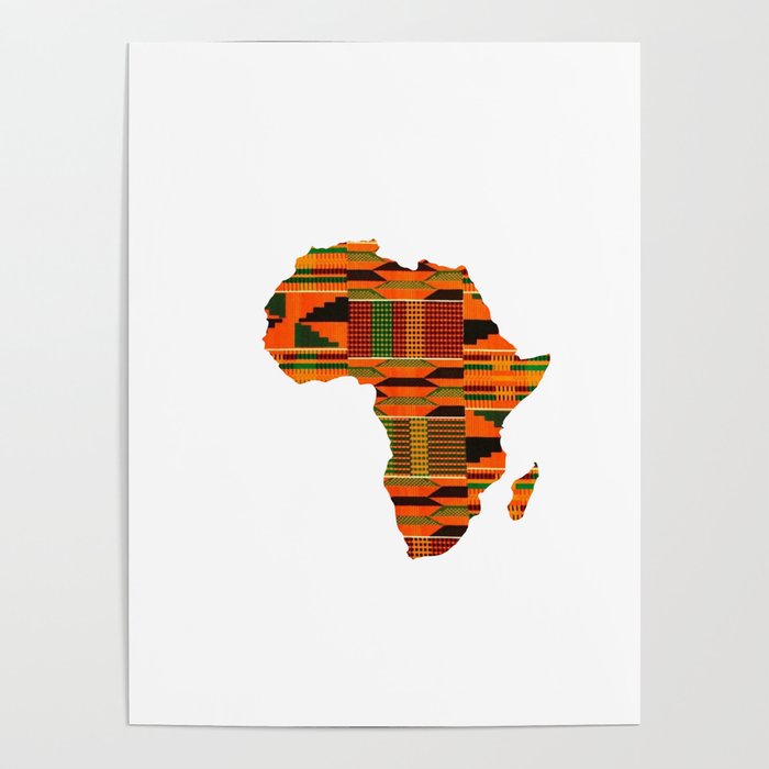 Kente Africa Poster