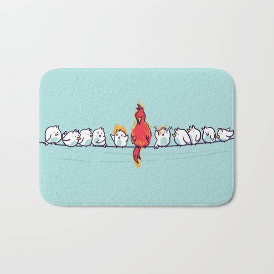That new guy turns out to be a disaster Bath Mat