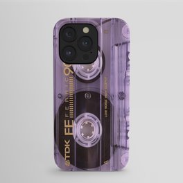 Transparent Cassette Tape iPhone Case
