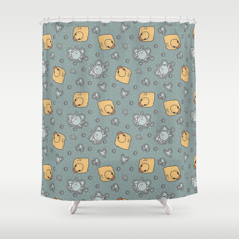 duck shower curtain