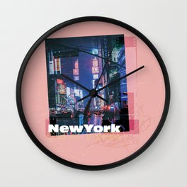 New York Wall Clock