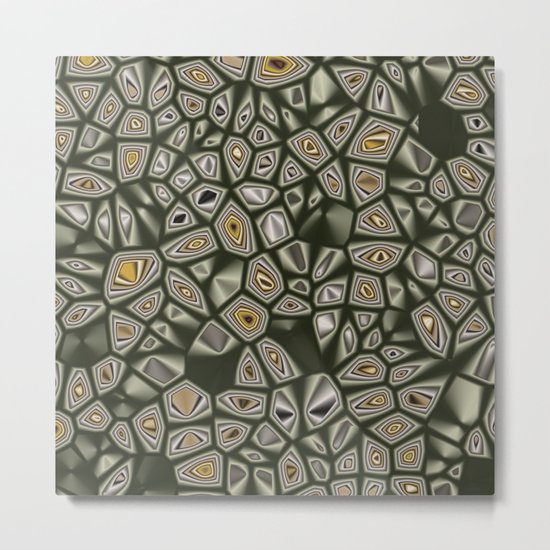 Abstract CMR 03 on VB Metal Print