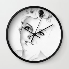 Minimal Portrait Wall Clock