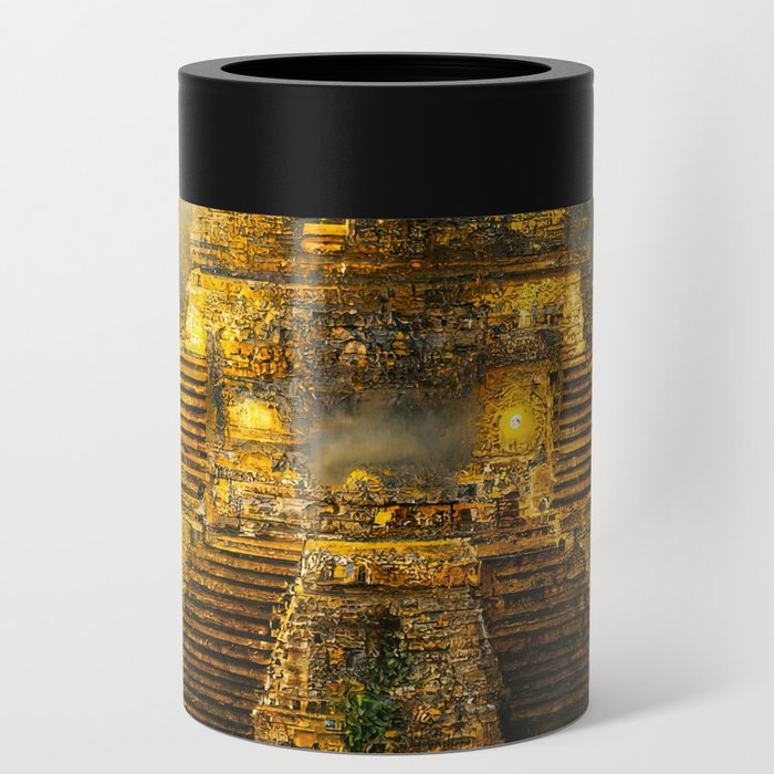 Ancient Mayan Temple Can Cooler