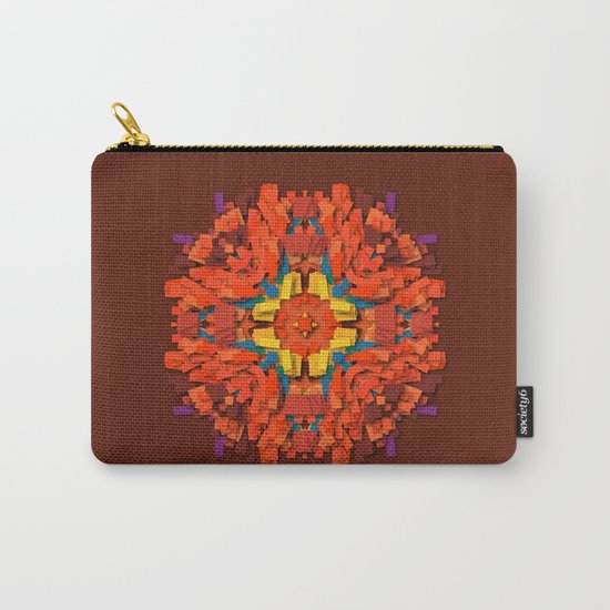 red round accumulation Carry-All Pouch