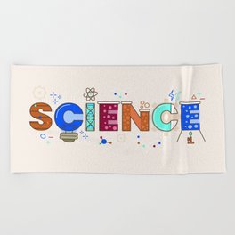 science Beach Towel