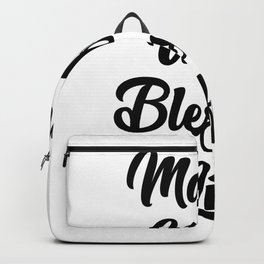 Mama Wife Blessed Life Mother's Day Gif Backpack | Wife, Mamawife, Giftformom, Giftsformom, Momgifts, Graphicdesign, Blessedlife, Mommy 