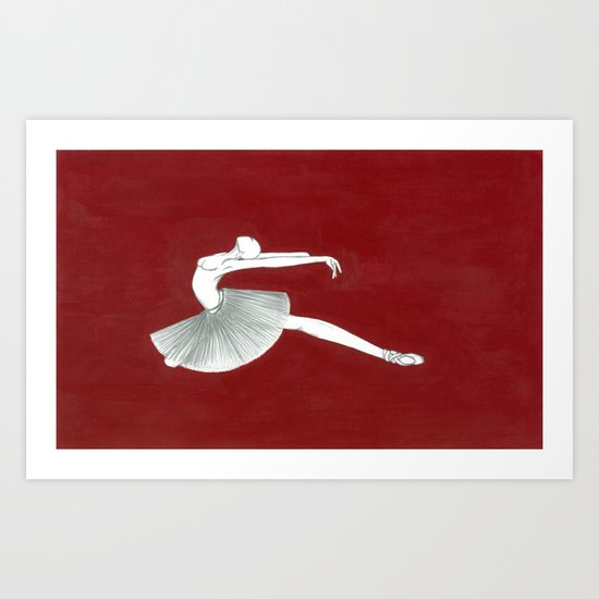 Ballerina Art Print