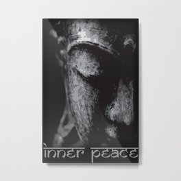 Inner Peace - Buddha Metal Print