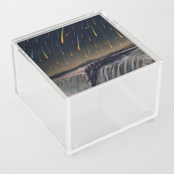 Leonid Meteor Storm 1833 Acrylic Box