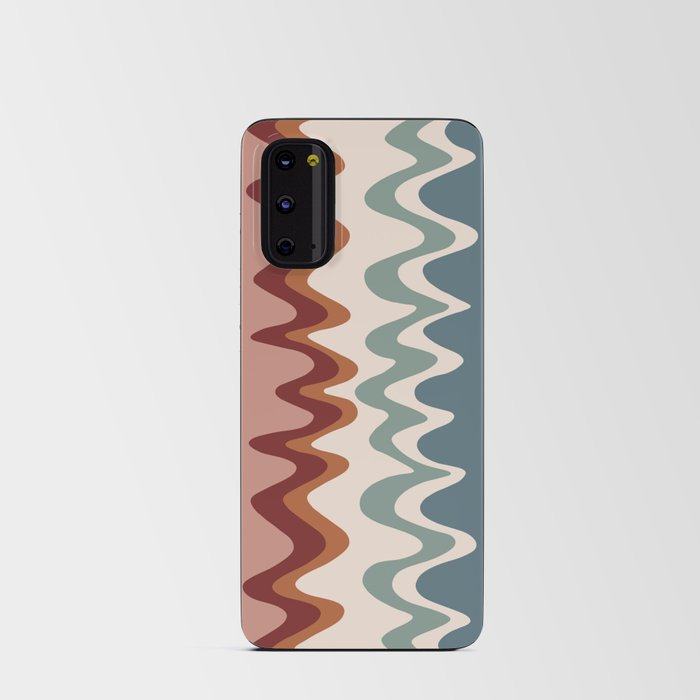 Wavy Stripes Abstract VIII Android Card Case
