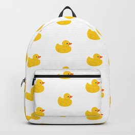 Yellow rubber duck Backpack