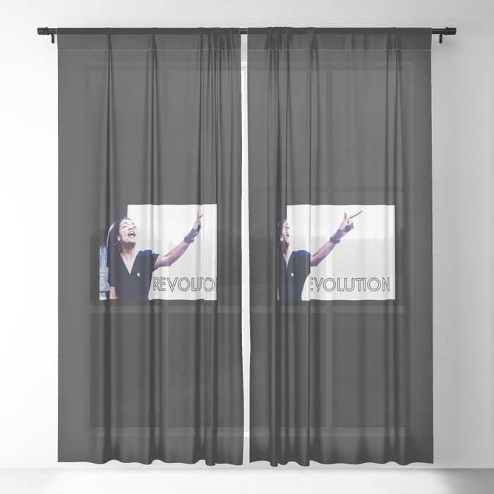 Alexandria Sheer Curtain By Marianaalmira Society6