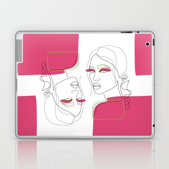 In The Pink Laptop & iPad Skin
