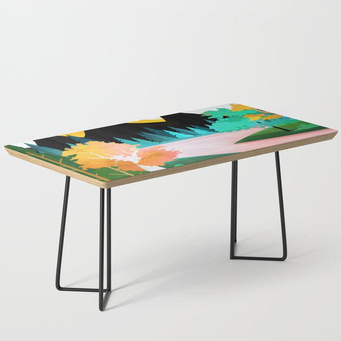 Colorful wilderness Coffee Table