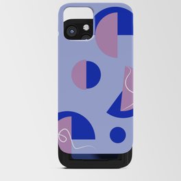 Dancing shapes iPhone Card Case