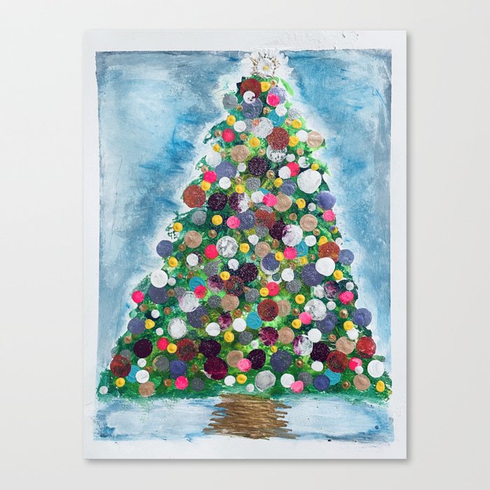 Merry Christmas Tree! Canvas Print