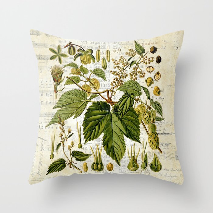 botanical throw