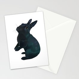 Black Rabbit Stationery Card