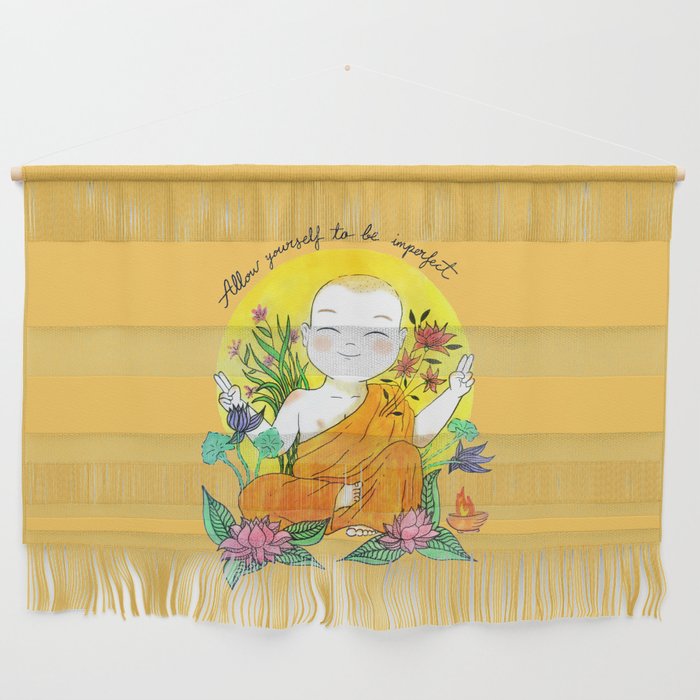 The Buddhist Monk Wall Hanging