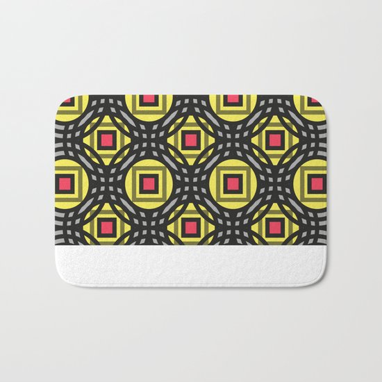 Geometric#8 Bath Mat