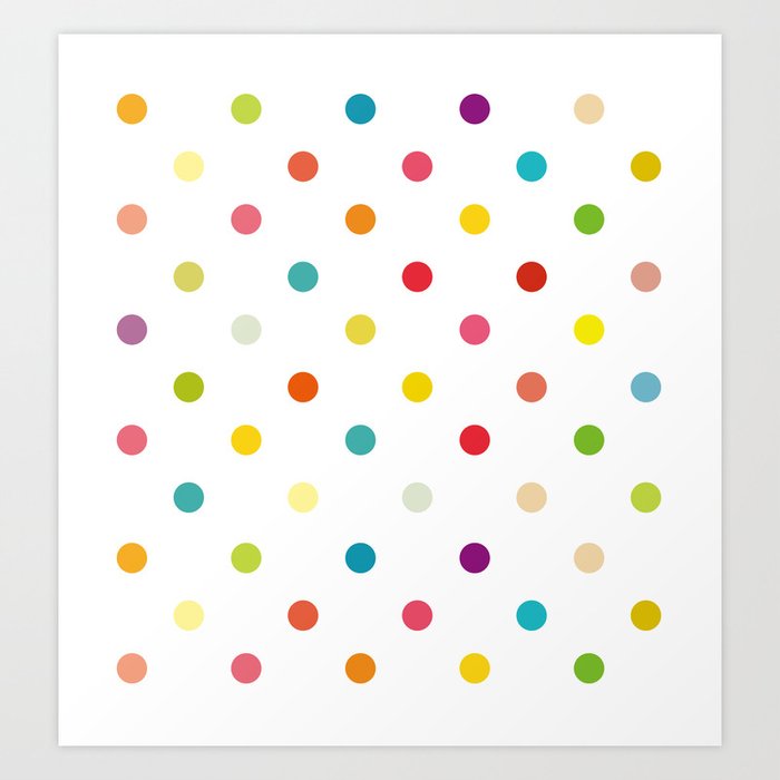 Dots of PRIDE Art Print