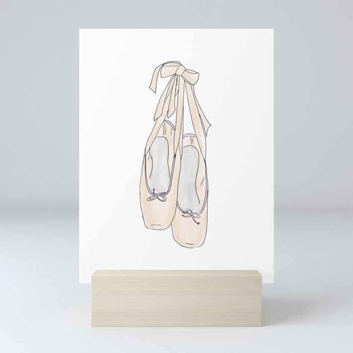 Ballet Shoes Mini Art Print