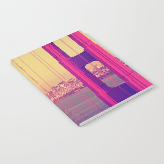 Golden Gate Into San Francisco Notebook