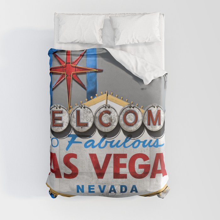 Welcome to Fabulous Las Vegas Duvet Cover