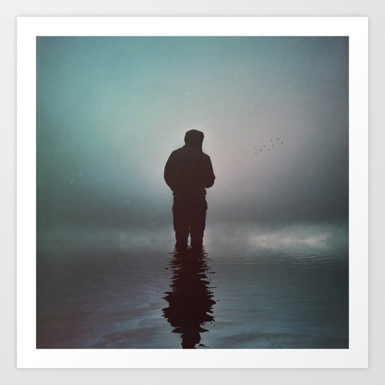Shallow Waters Art Print