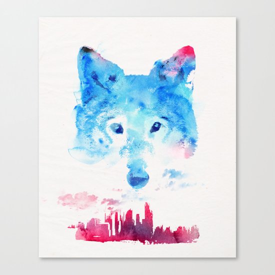 The Guardian Canvas Print