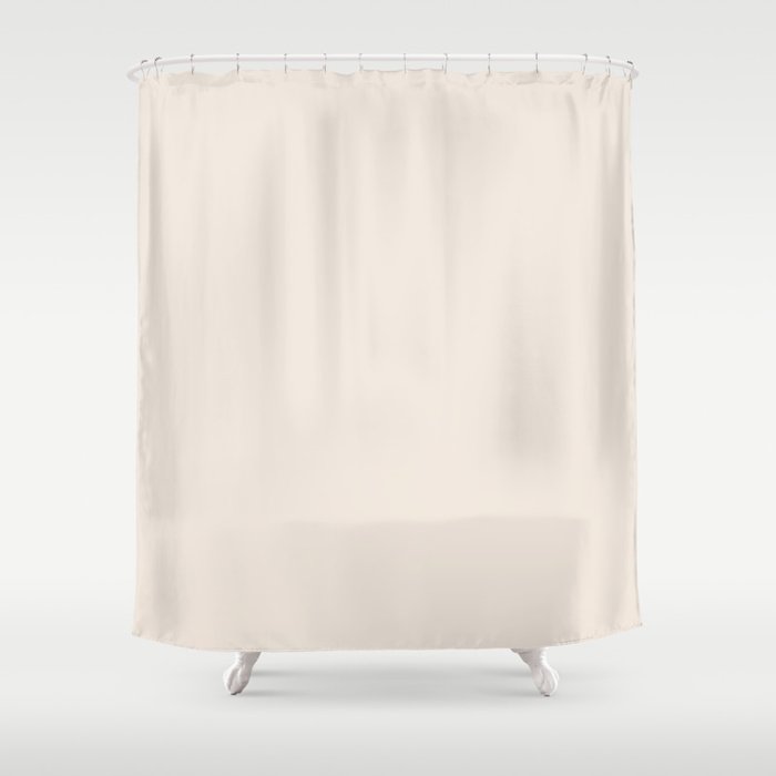 Modest Tan Shower Curtain