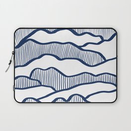 Abstract mountains line 1 Laptop Sleeve