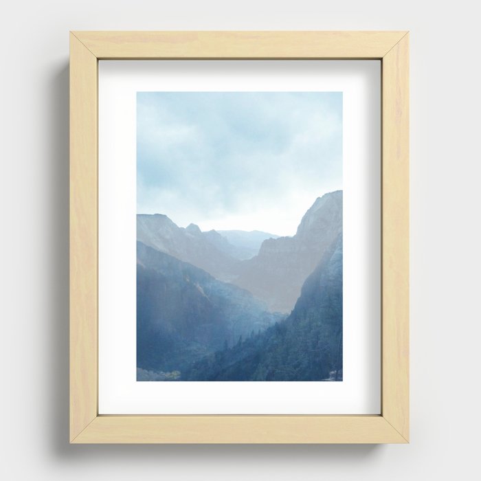 Zion no.1 Recessed Framed Print