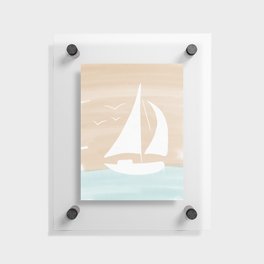 Sailboat Floating Acrylic Print