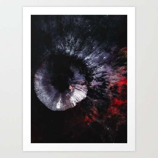 The Eye of the Moon Art Print
