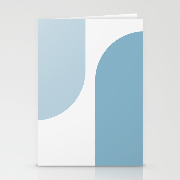 Modern Minimal Arch Abstract XXXII Stationery Cards
