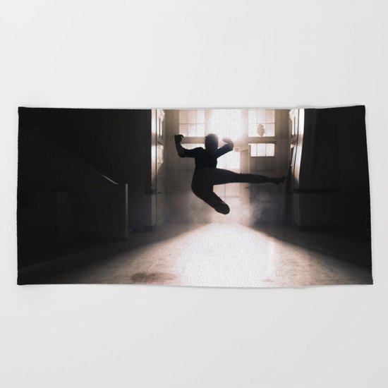 Jump contre jour Beach Towel