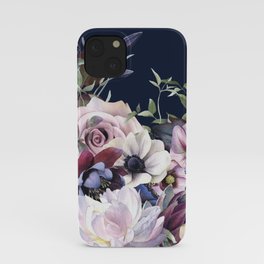 Dutch Style - Dark Moody Floral iPhone Case