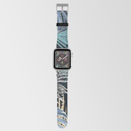 Lush Jungle Teal, Blue, Gold Apple Watch Band