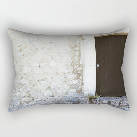 Mysterious Door Rectangular Pillow