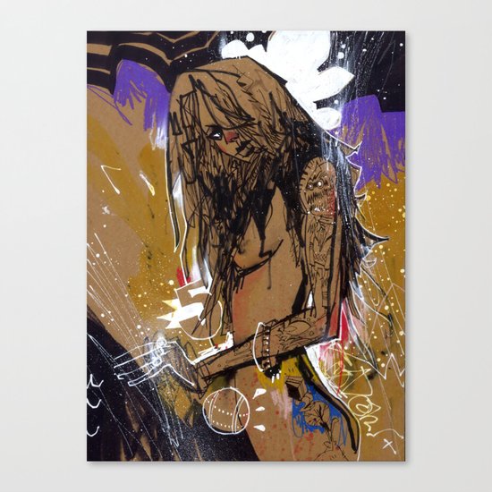 QUEEN FIVE Canvas Print