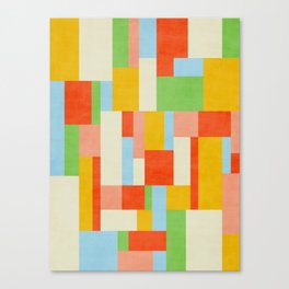 Geometric Colorful Mirano 2102 Canvas Print