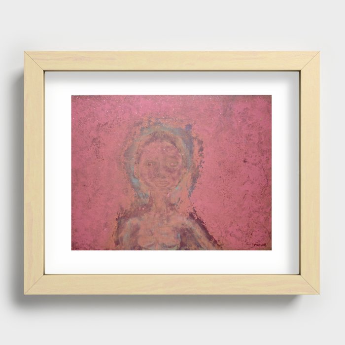 wrecking ball Recessed Framed Print