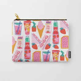 Strawberry Snacks Carry-All Pouch