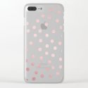 Simply Dots In Rose Gold Sunset Throw Pillow By Simple