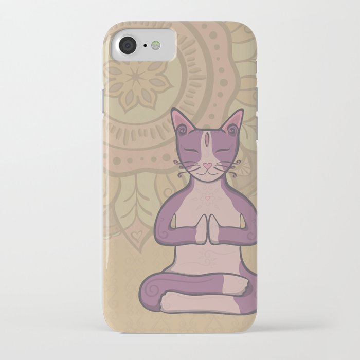 Namaste Cat iPhone Case