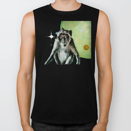 ALTERNATE UNIVERSE - green Biker Tank