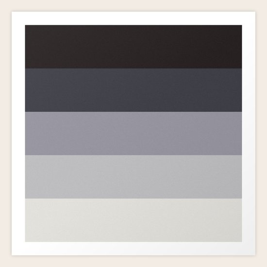 Retro Stripes Art Print
